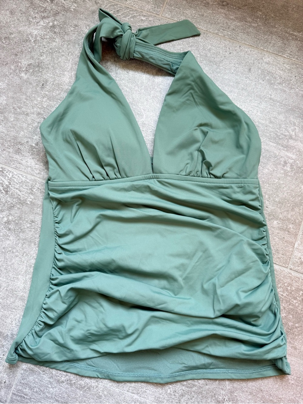 Shade & Shore Sage Tankini Swim Top